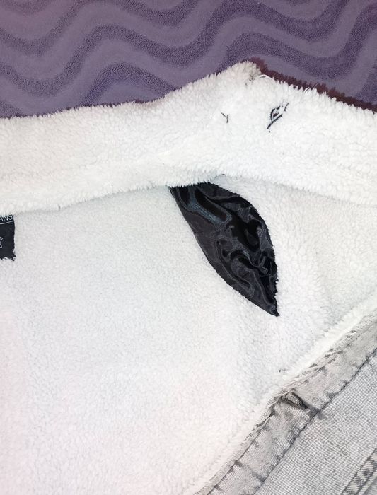 Куртка джинсова ,тепла, на хутрі, чоловіча . Піджак джинсовий .