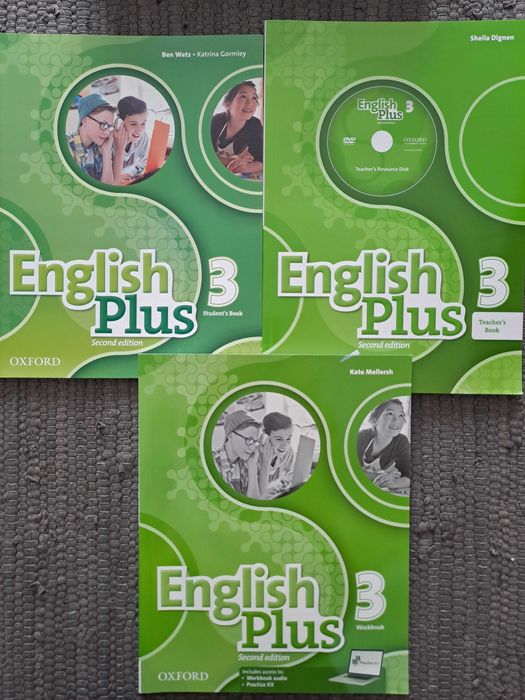 English Plus 3 - OXFORD - Conjunto Manual de Inglês e Caderno de Atividades (+Livro do Professor) (2025)