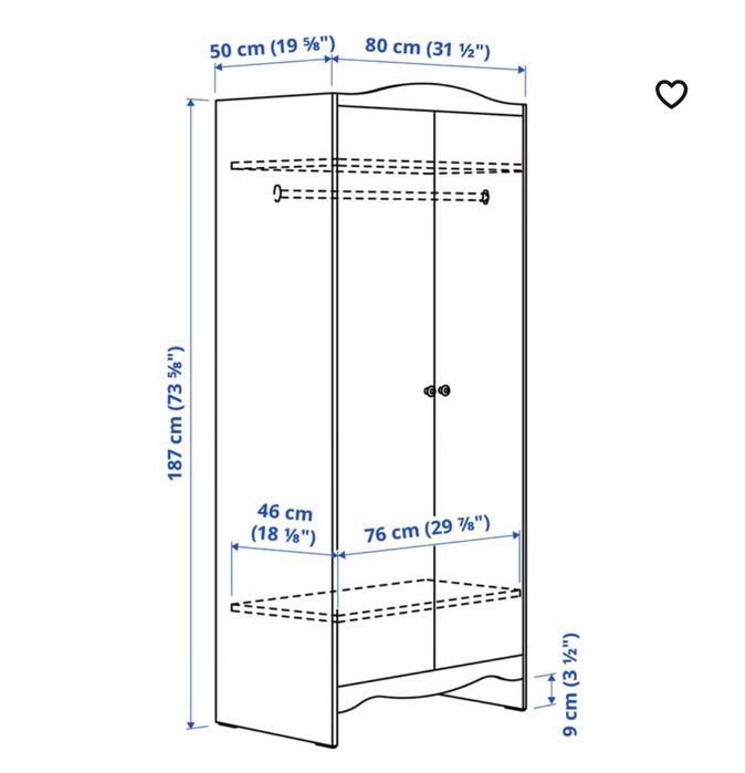 Szafa - Ikea SMÅGÖRA