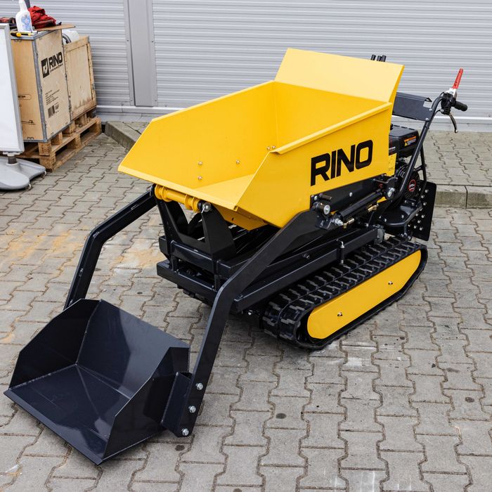 Wozidło gąsienicowe 450 kg RINO XGCART-450P pro X + łopata załadowcza
