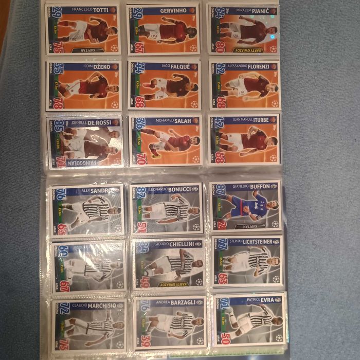 Uzupelnie twoje braki match attax 2015/16