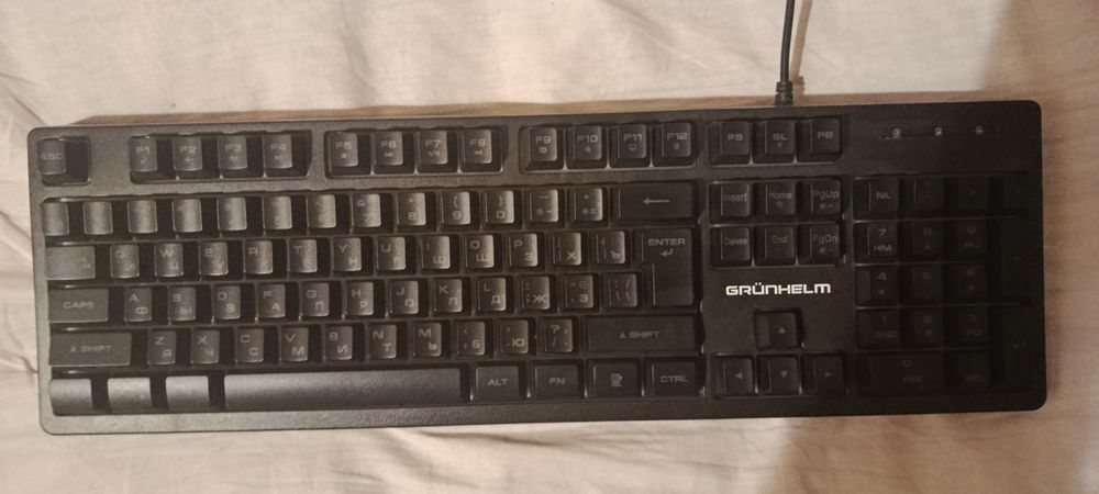 Клавиатура grünhelm мембранная
