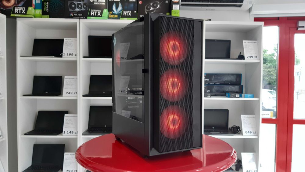 Nowy Komputer Gamingowy i5-14400f 16GB/1000SSD Radeon RX7600 FV23 Raty