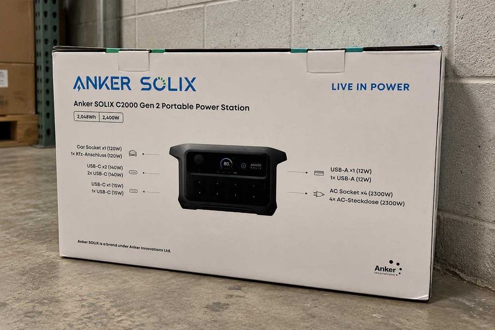 Зарядна станція Anker SOLIX C2000 Gen 2