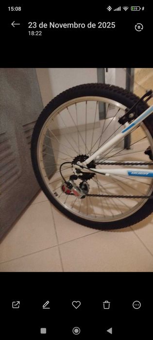 Bicicleta semi-nova criança