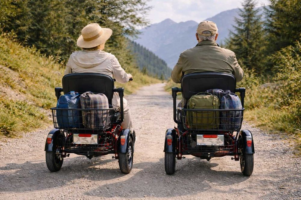 Skuter elektryczny dla seniorów i nie tylko