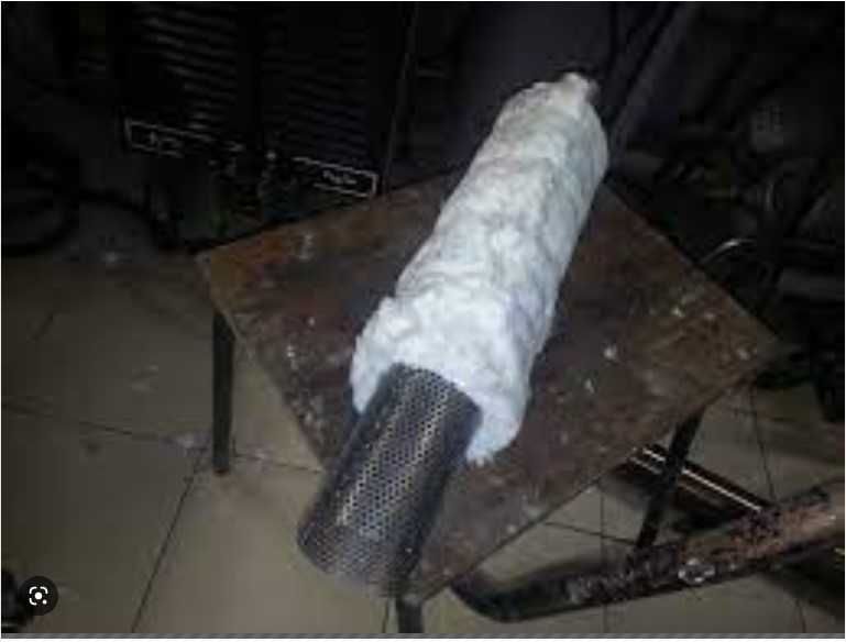 Вогнетривка Керамічна вата для резонатор, каталізатор прямотоку