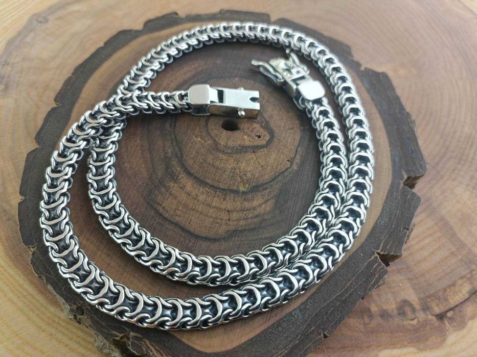 Серебряная цепочка Рамзес. Срібний ланцюг для чоловіка