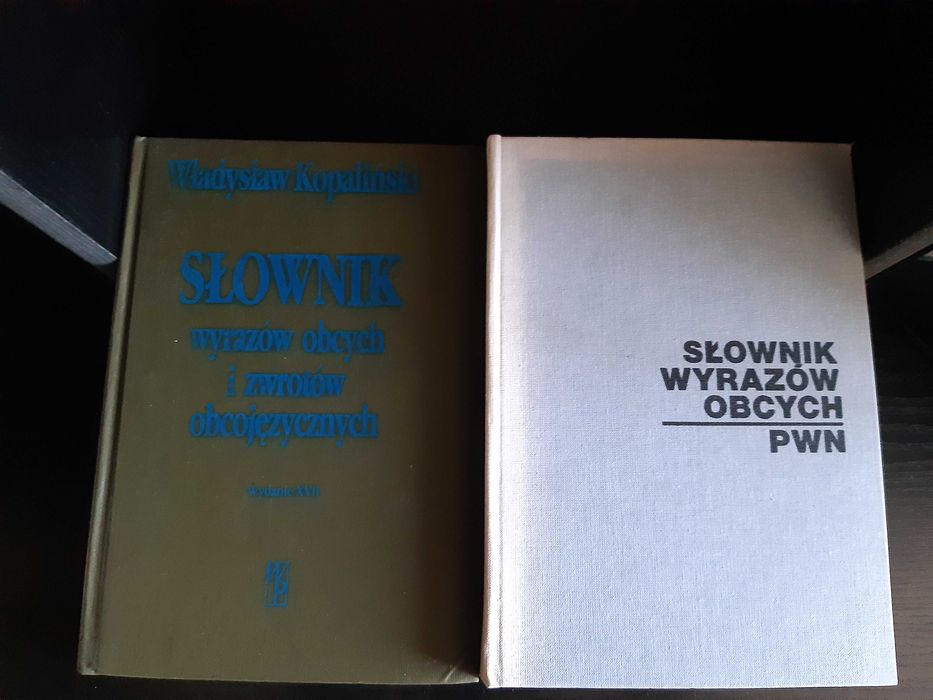 Słowniki wyrazów obcych Przesyłka OLX