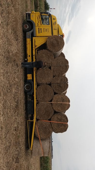 Słoma balot, bal, rolka, kulka 120x120