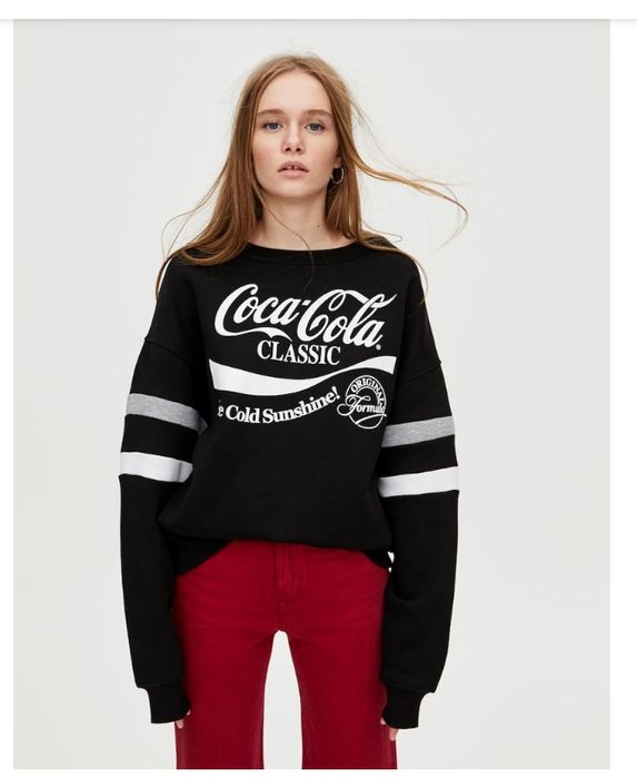 Bluza Pull&Bear Coca-Cola