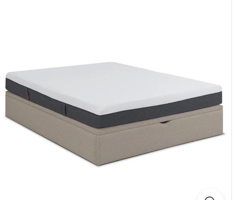 Cama+colchão e estrado