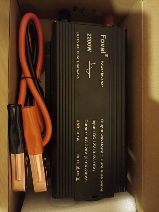 Інвертор Foval 2200w в НАЯВНОСТІ