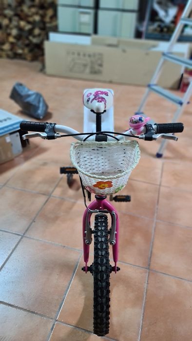 Bicicleta menina Hello Kitty