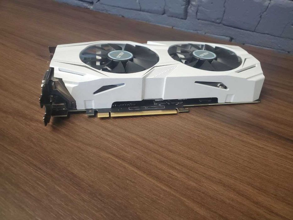 ASUS GeForce GTX 1060 Dual OC 3GB (DUAL-GTX1060-O3G) – оригінал, чудовий стан