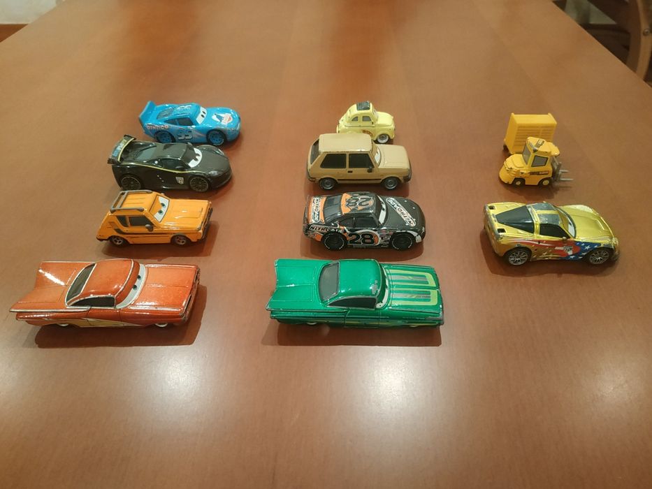 Coleção Carros Disney Pixar (Disney Cars) Originais, da Mattel