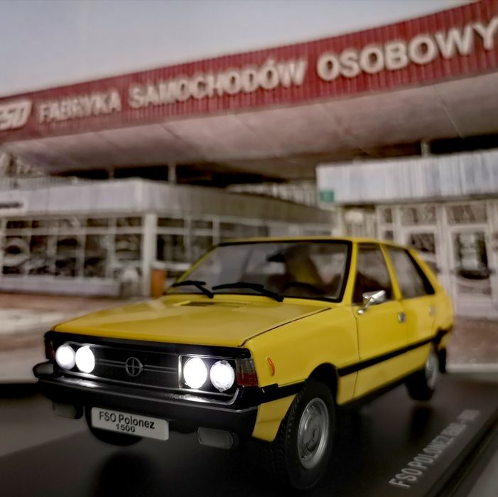 Polonez Hachette 1:24 oświetlenie!!!