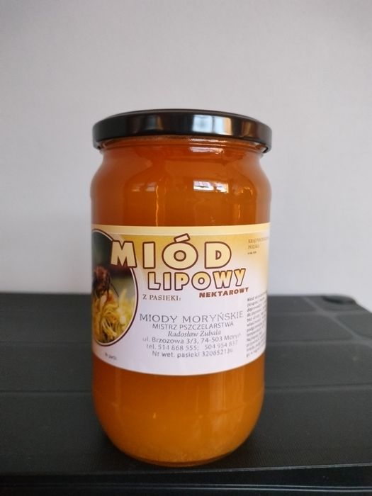 Miód lipowy - zbiór 2025r