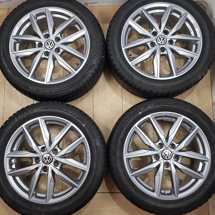 Диски VW R17 5x112 Passat Tiguan T-Roc Jetta Golf Touran Caddy Skoda Superb Octavia Karoq Kodiaq