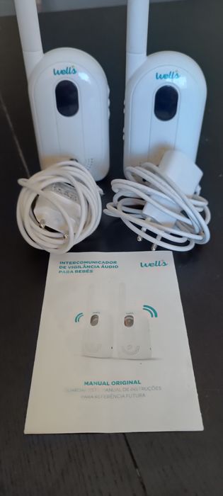 Intercomunicador de Vigilância Áudio para Bebés da Wells