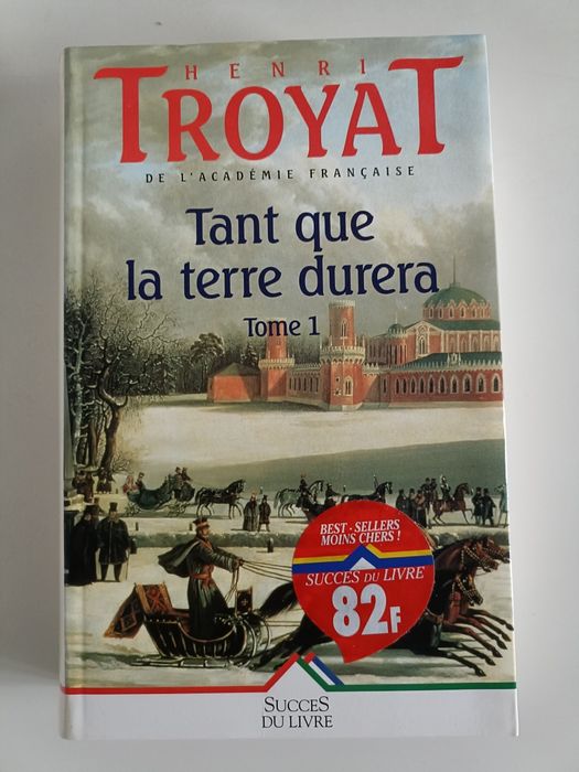Livro do Escritor Henri Troyat volume 1