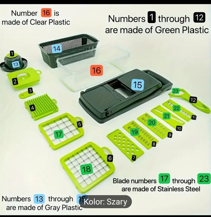 Sprzedam krajalnice do warzyw