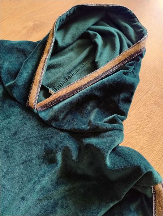 welurowy komplet dresowy rozmiar S