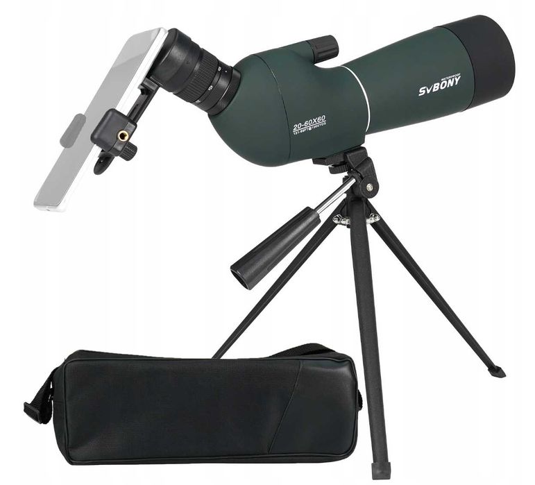 Svbony SV28PLUS Luneta Obserwacyjna 20-60x60mm BAK4 FMC Teleskop,Monokular