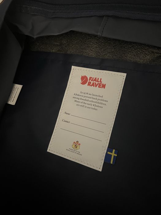 Mochila Fjallraven Kanken Azul 20 L
