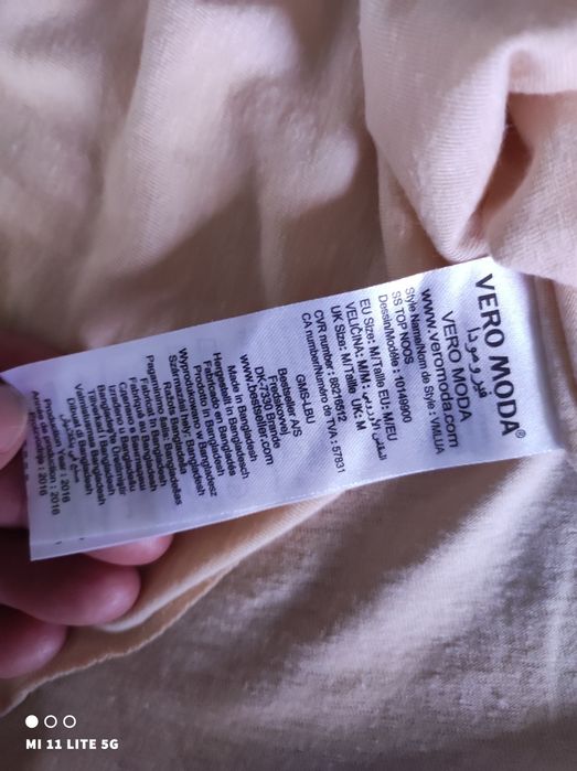 Top cielisty Vero Moda M