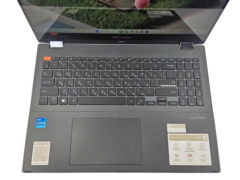 Ноутбук Asus Vivobook S 16 Flip i5-1335U|Iris Xe|16GB|512GB|Wi-Fi 6E