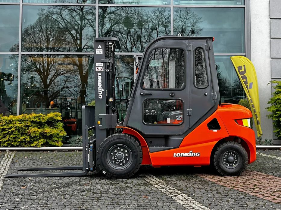 Lonking LG25DT (LG25 DT) diesel jak Heli Hangcha  Wózek widłowy Lonking LG25DT Xinchai Euro5 udźwig 2500kg 3m Kabina