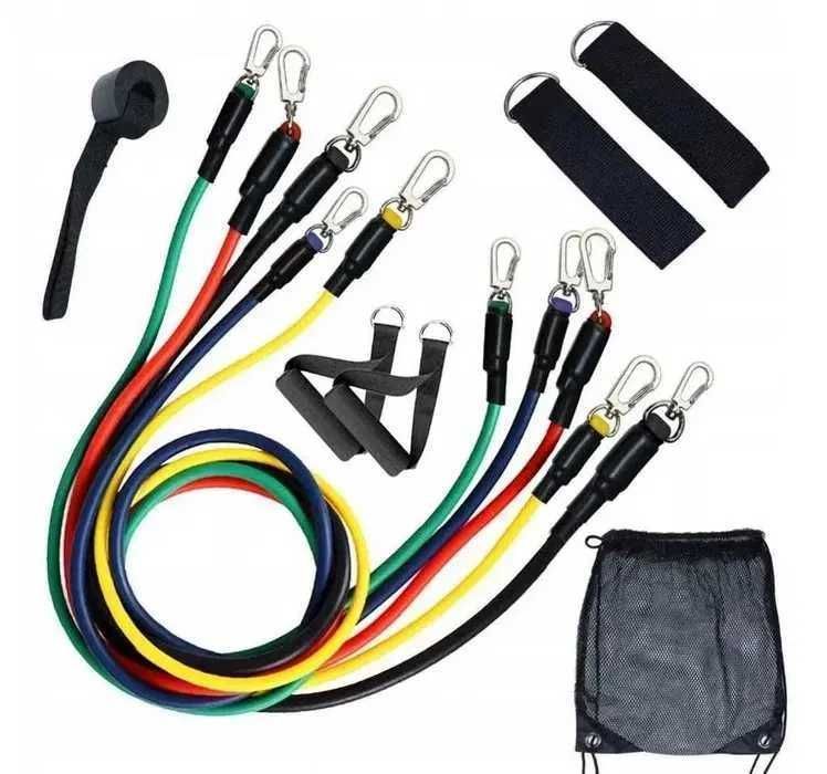 Zestaw 5 Gum do ćwiczeń FITNESS