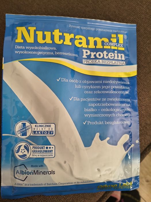 Nutramil proszek , odżywka wspomagająca siły dla chorych