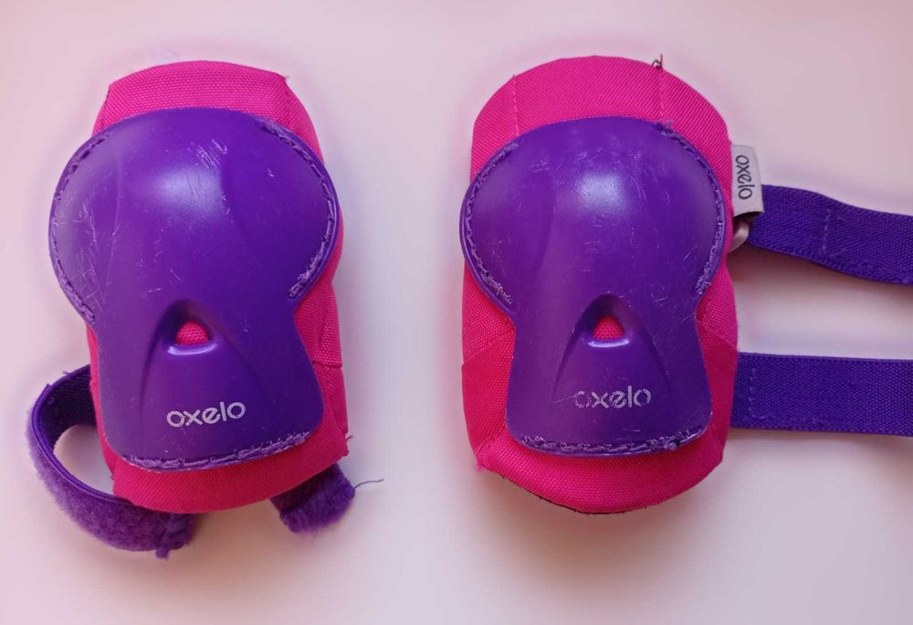 Patins em linha Oxelo Play 3 menina + proteções + capacete