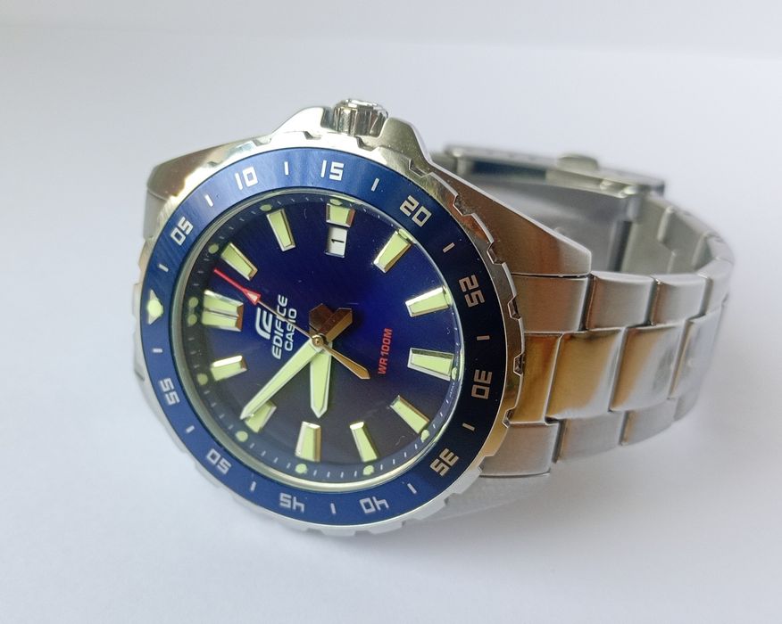 Casio Edifice EFV-130 wr100 vintage diver custom