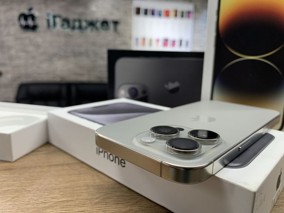 iPhone 15 Pro Max 512GB (Natural Titanium) Neverlock. Кредит. Гарантія