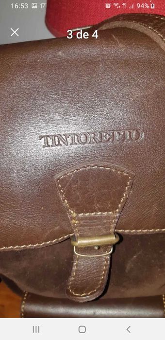 Mochila camurça Tintoretto