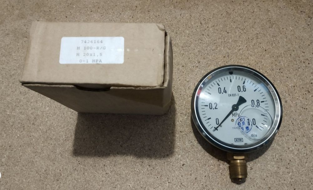 Манометр 0-16 бар для рідини та газів