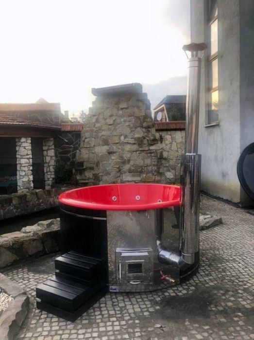 ЧАН Джакузі вдома Масаж водяний Купель на дровах