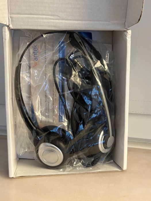 Vendo Headset Wantek A602F (Call Center) (NOVO na Caixa)