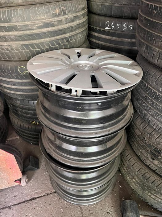 Felgi stalowe 5x100  x16 skoda seat vw audi