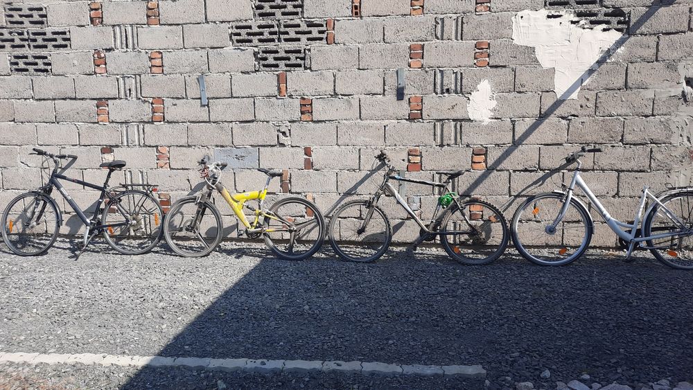 Pakiet rowerów 4 sztuki Do poprawek