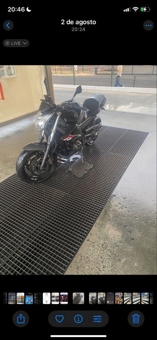 Mota nacked xj6 muito estimada