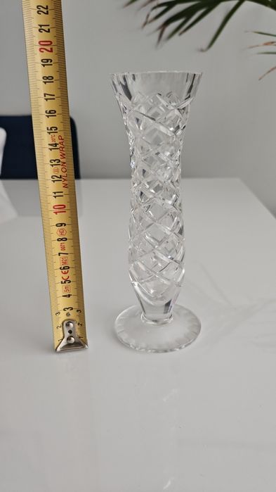 Kryształowy wazonik PRL