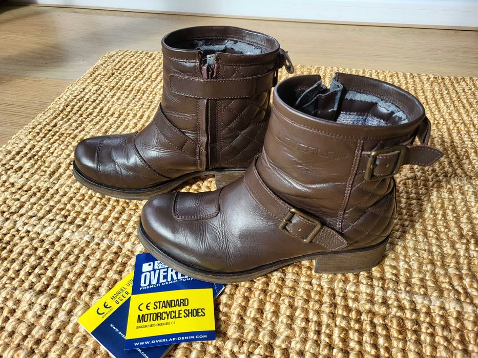 Botas motard Overlap senhora T37