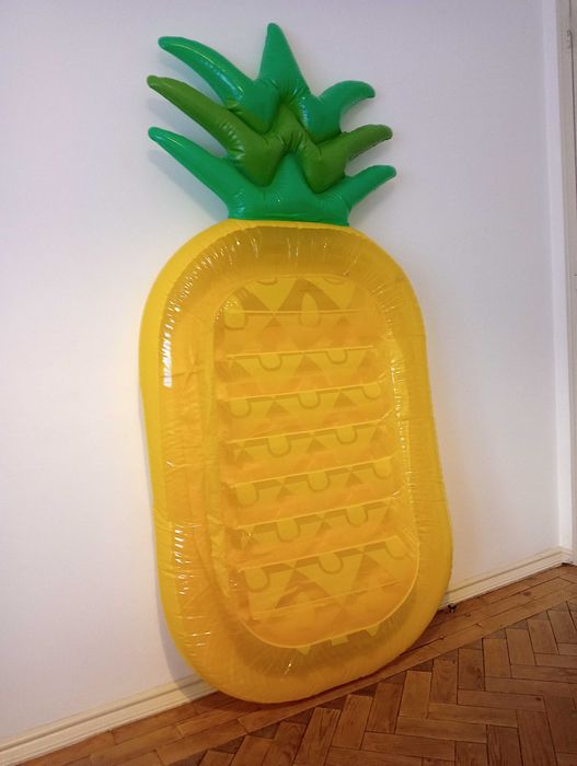 Inflatable Pineapple-Themed Mattress DISFRAZZES (185 x 94 cm)