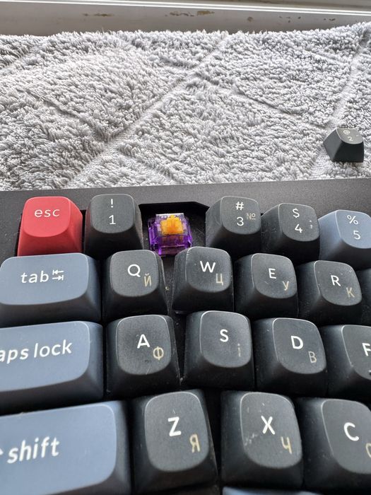 Механічна клавіатура Keychron Q8 кастомізована