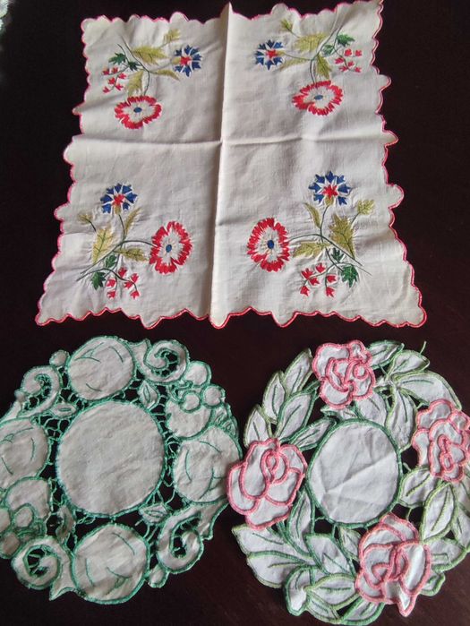 Naperons para decoração de móveis