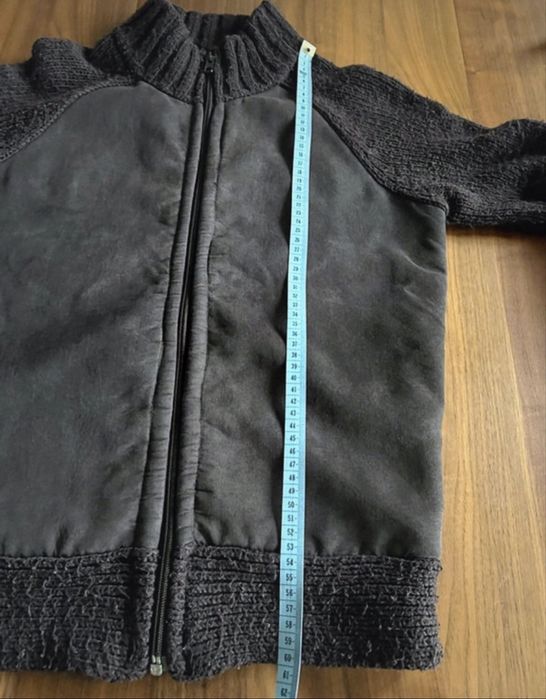 Reserved ciepla bluza na zanek z welna